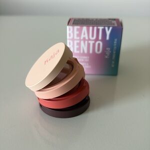 NEW Kaja Beauty Bento Bouncy Shimmer Trio Stack in Orange Blossom